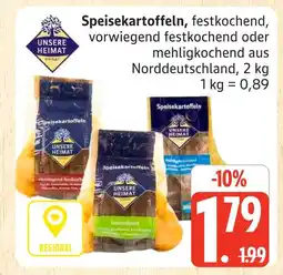 Marktkauf Unsere heimat speisekartoffeln festkochend Angebot