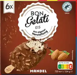 Lidl Bon gelati stieleis mandel Angebot
