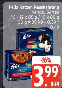 Edeka Felix katzen nassnahrung Angebot