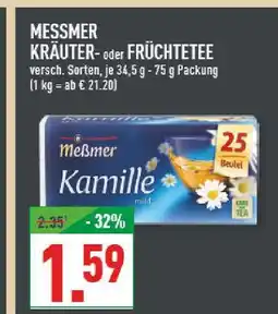 Marktkauf Meßmer kamille mild Angebot