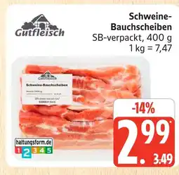 Marktkauf Gutfleisch schweine-bauchscheiben Angebot