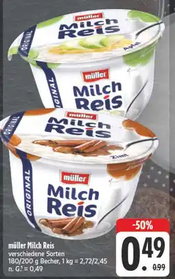 E-Center Müller milch reis apfel Angebot