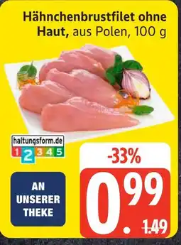 Edeka Hähnchenbrustfilet ohne haut Angebot