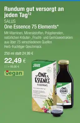 Vitalia Salus one essence 75 elements Angebot