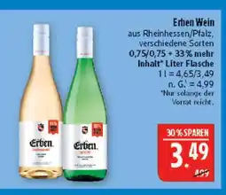 Marktkauf Erben weißwein Angebot