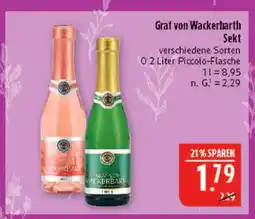 Marktkauf Graf von wackerbarth sekt Angebot