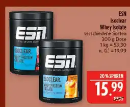 Marktkauf Esn isoclear whey isolate Angebot