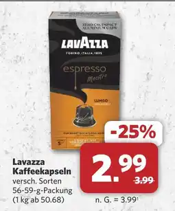 Combi Lavazza espresso maestro lungo Angebot