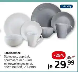 ROLLER Tafelservice Angebot