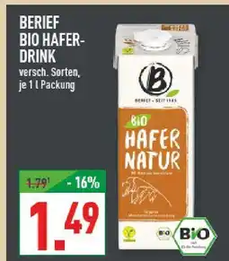 Marktkauf Berief bio hafer-drink Angebot