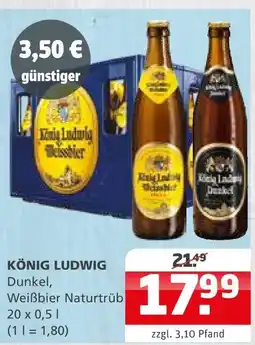 Getränke Quelle König ludwig dunkel Angebot
