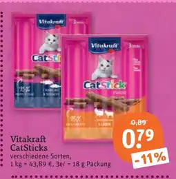 tegut Vitakraft catsticks Angebot
