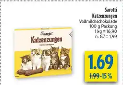 diska Sarotti katzenzungen Angebot