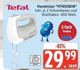 Marktkauf Tefal handmixer ht450b38 Angebot