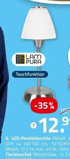 ROLLER Lampura led-pendelleuchte Angebot