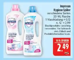 Marktkauf Impresan hygiene spüler Angebot