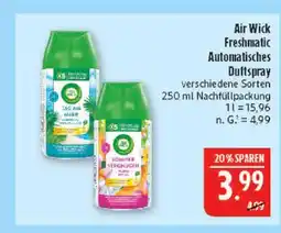 Marktkauf Air wick freshmatic automatisches duftspray tag am meer Angebot