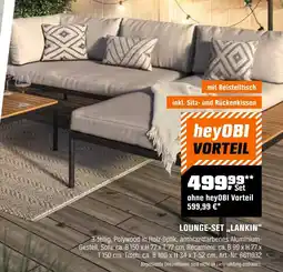 OBI LOUNGE-SET,,LANKIN" Angebot