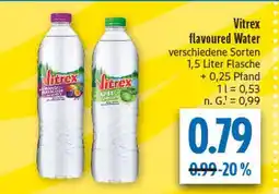 diska Vitrex flavoured water mango-maracuja Angebot