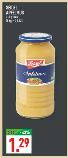 Marktkauf Seidel apfelmus Angebot