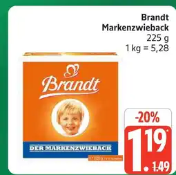 Marktkauf Brandt markenzwieback Angebot