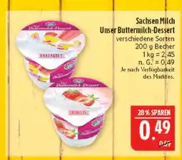 Marktkauf Sachsen milch unser buttermilch-dessert Angebot