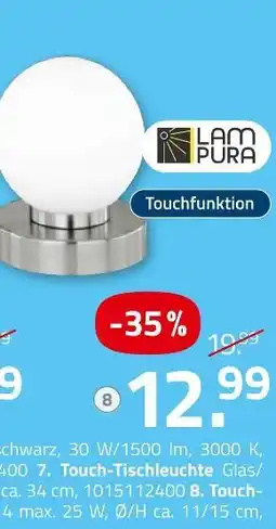 ROLLER Lampura touch-tischleuchte Angebot