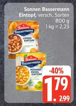 Edeka Sonnen bassermann linsen eintopf Angebot