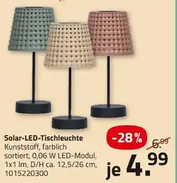 ROLLER Solar-led-tischleuchte Angebot