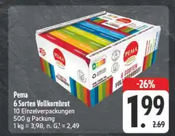 Edeka Pema 6 sorten vollkornbrot Angebot