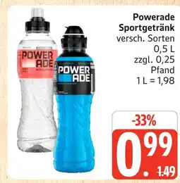 Marktkauf Powerade sportgetränk Angebot