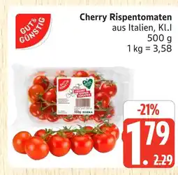 Marktkauf Gut & günstig cherry rispentomaten Angebot