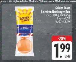 E-Center Golden toast american hamburger bun Angebot