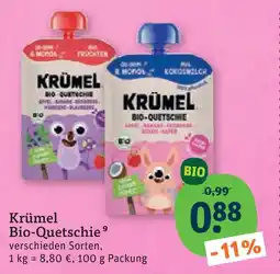 tegut Krümel bio-quetschie Angebot