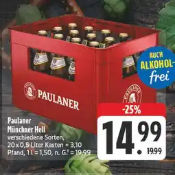 Edeka Paulaner münchner hell Angebot