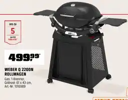 OBI WEBER Q 2200N ROLLWAGEN Angebot