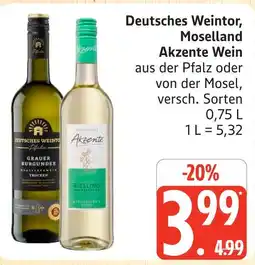 Marktkauf Deutsches weintor grauer burgunder trocken Angebot