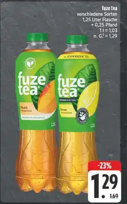 Edeka Fuze tea pfirsich Angebot