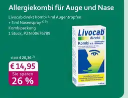 Mea Livocab direkt kombi 4 ml augentropfen + 5 ml nasenspray Angebot
