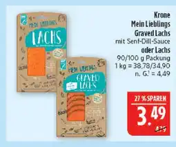 Marktkauf Krone mein lieblings graved lachs Angebot