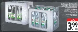 Edeka Lichtenauer oder rennsteig natürliches mineralwasser Angebot