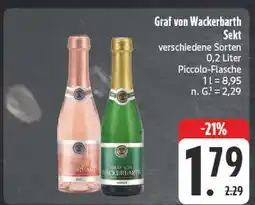 E-Center Graf von wackerbarth sekt Angebot
