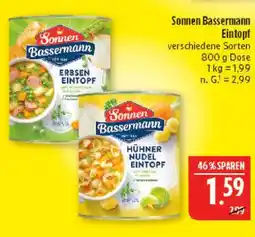 Marktkauf Sonnen bassermann erbsen eintopf Angebot