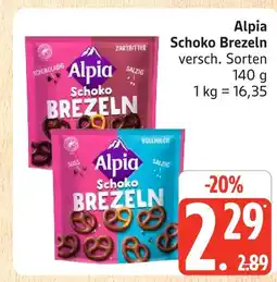 Marktkauf Alpia schoko brezeln zartbitter Angebot