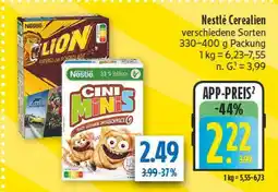 diska Nestlé lion cerealien Angebot