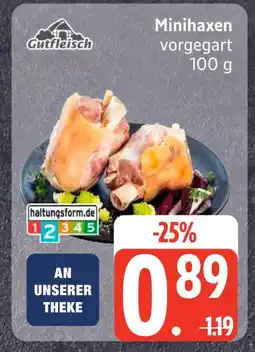 Edeka Gutfleisch minihaxen Angebot