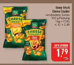 Marktkauf Funny-frisch cheese cracker creamy chili Angebot