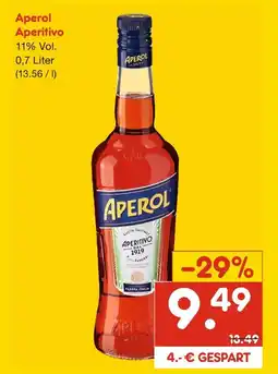 Netto Marken-Discount Aperol aperitivo Angebot