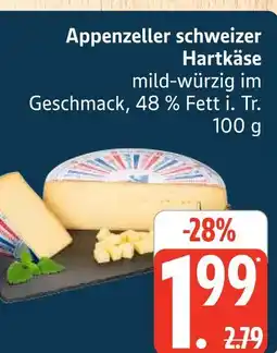 Marktkauf Appenzeller schweizer hartkäse Angebot
