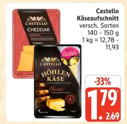 Marktkauf Castello käseaufschnitt cheddar Angebot